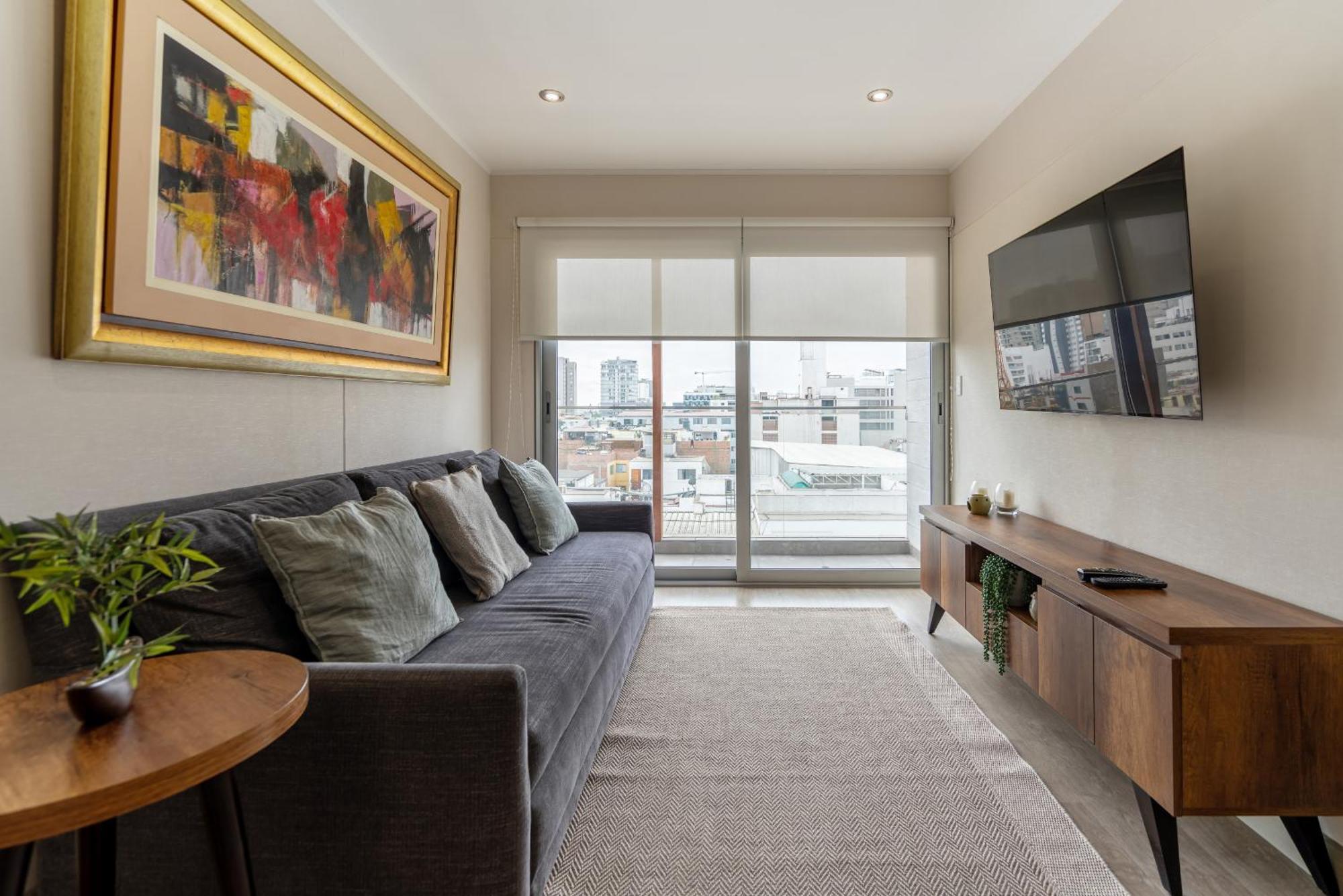 Modern 1Br Loft Close To The Seawalk Of Miraflores リマ エクステリア 写真