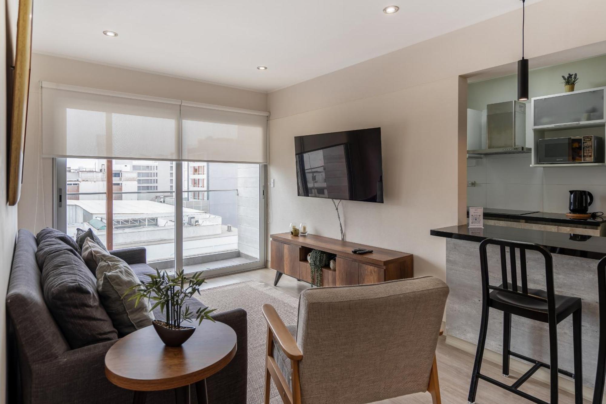 Modern 1Br Loft Close To The Seawalk Of Miraflores リマ エクステリア 写真